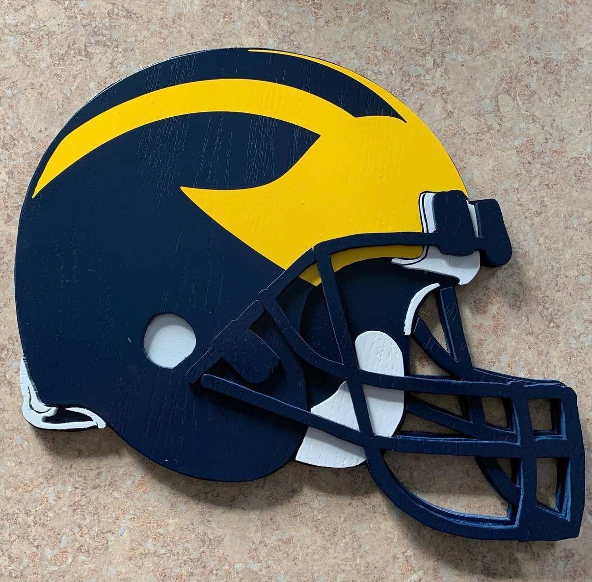 Michigan Wolverines Helmet