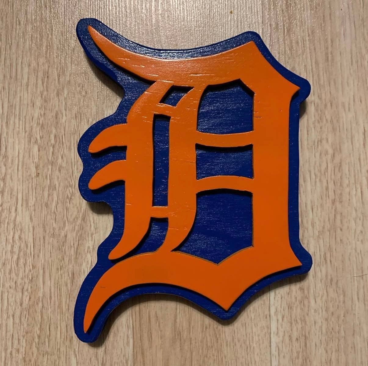 Detroit Tigers D Logo